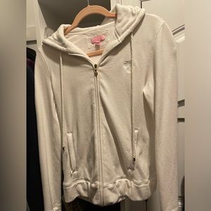 Lilly Pulitzer white jacket Sz SM GUC